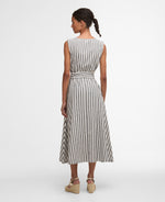 Load image into Gallery viewer, Navy Inez Midi Dress
