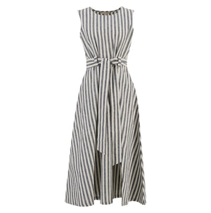 Navy Inez Midi Dress