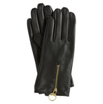 Load image into Gallery viewer, Black Leather Arlene Gloves
