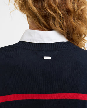 Navy Fern Jumper
