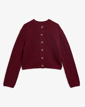 Red Adalyn Cardigan