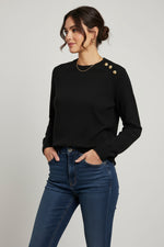 Load image into Gallery viewer, Black Penny Jumper
