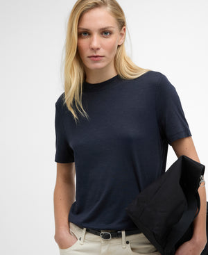 Navy Ava Top