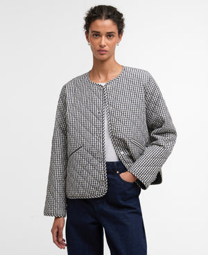 Navy Cashel Check Jacket