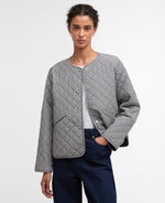 Load image into Gallery viewer, Navy Cashel Check Jacket
