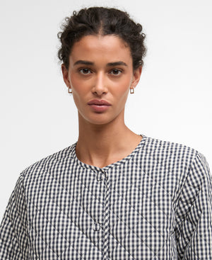 Navy Cashel Check Jacket