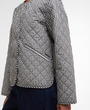 Navy Cashel Check Jacket