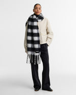 Load image into Gallery viewer, Black Branton Scarf

