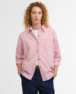 Load image into Gallery viewer, Red Striped Polly Shirt
