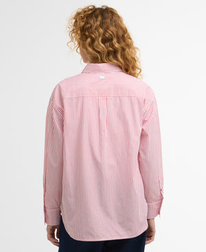 Red Striped Polly Shirt