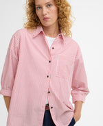Load image into Gallery viewer, Red Striped Polly Shirt
