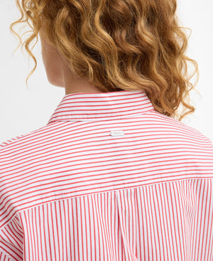 Red Striped Polly Shirt