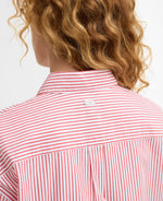 Load image into Gallery viewer, Red Striped Polly Shirt
