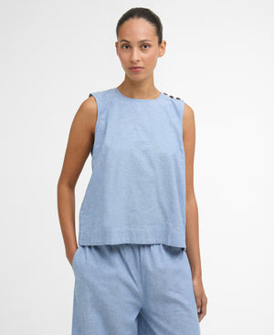 Blue Josie Blouse