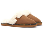 Load image into Gallery viewer, Camel Claudia Mule Slipper
