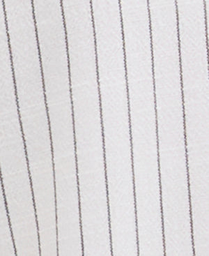 White Striped Sloane Trousers