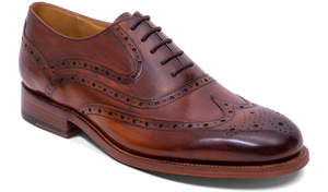 Brown Liffey Brogue Shoes