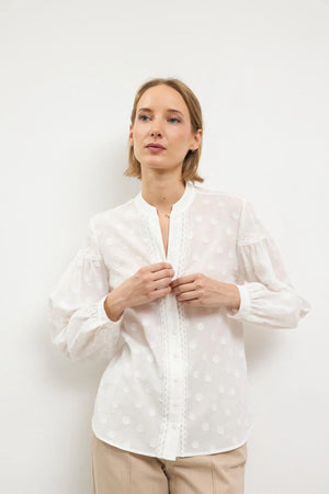 White Loto Shirt