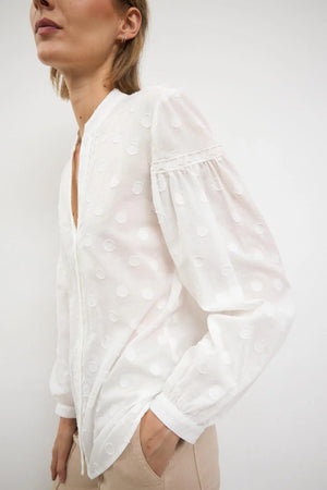 White Loto Shirt