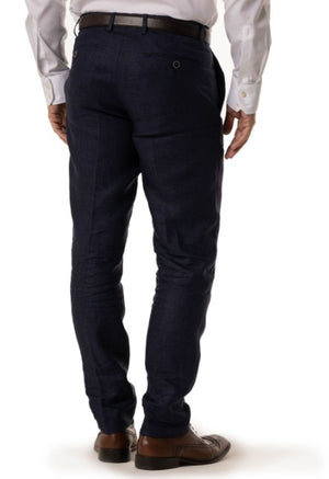 Navy Lynton Trousers