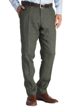 Load image into Gallery viewer, Olive Linen Trousers
