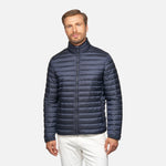 Load image into Gallery viewer, Geox Warrens Sports Down Jacket Navy
