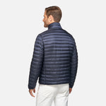 Load image into Gallery viewer, Geox Warrens Sports Down Jacket Navy
