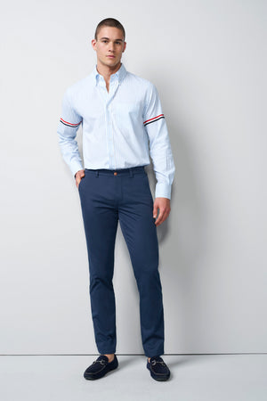 Navy Move Stretch Twill Chinos