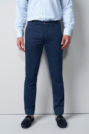 Navy Move Stretch Twill Chinos