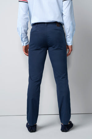 Navy Move Stretch Twill Chinos