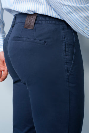Navy Move Stretch Twill Chinos