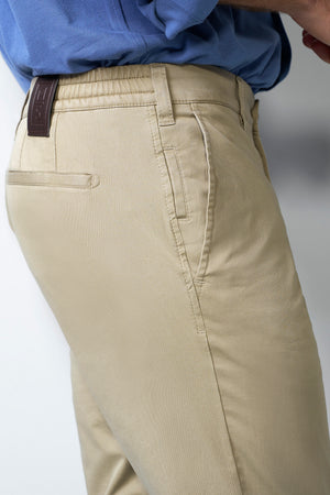 Beige Move Stretch Twill Chinos