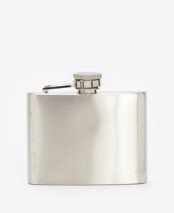 Brown Hinged Hip Flask