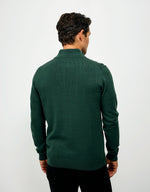 Load image into Gallery viewer, Green Half Zip Jumper
