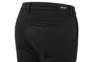 Black Turn Up Chinos