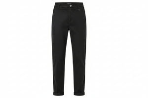 Black Turn Up Chinos