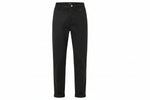 Load image into Gallery viewer, Black Turn Up Chinos
