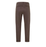 Load image into Gallery viewer, Brown Turn Up Chinos
