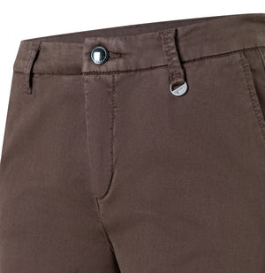 Brown Turn Up Chinos