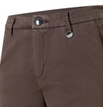 Load image into Gallery viewer, Brown Turn Up Chinos
