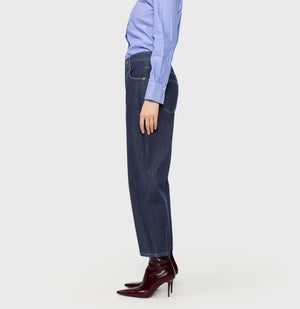 Blue Bobbie Barrel Jeans