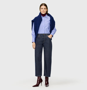 Blue Bobbie Barrel Jeans