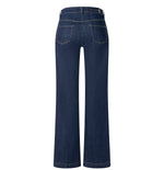 Load image into Gallery viewer, Navy Straight Fit Jeans
