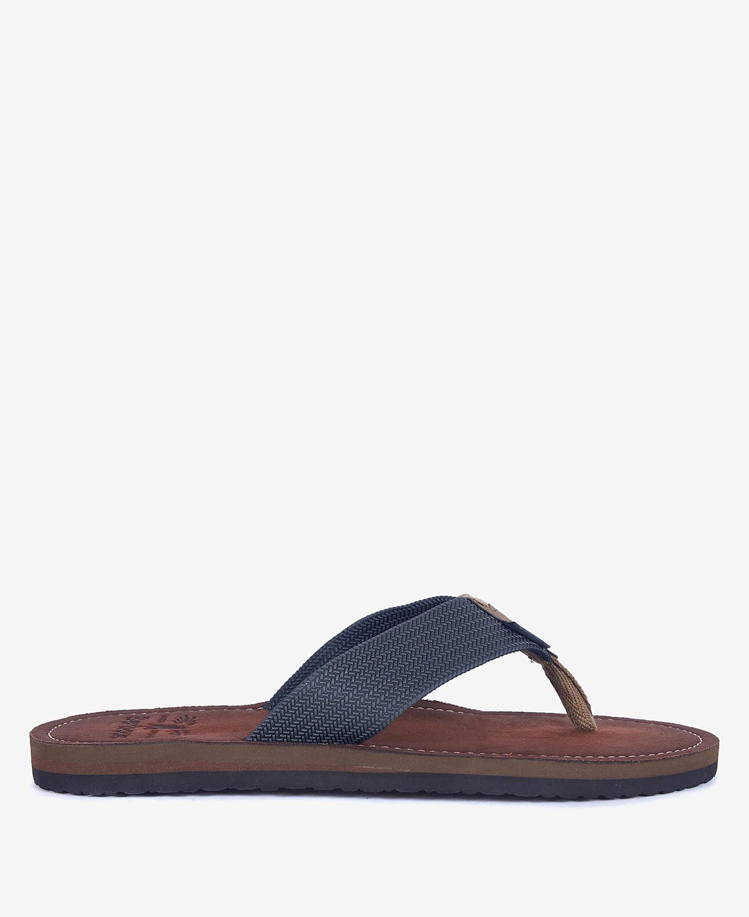 Barbour Navy Toeman Beach Flip Flop