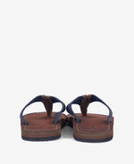 Load image into Gallery viewer, Barbour Navy Toeman Beach Flip Flop
