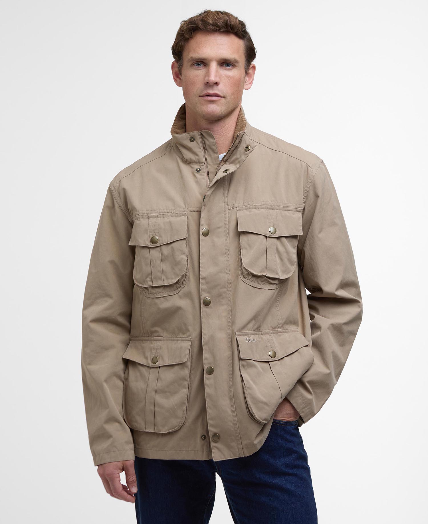 Barbour Beige Sanderling Casual Jacket