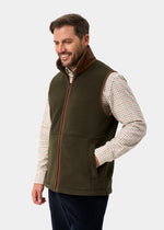 Load image into Gallery viewer, Navy Fleece Gilet
