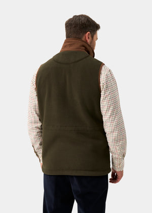 Navy Fleece Gilet