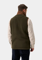 Load image into Gallery viewer, Navy Fleece Gilet

