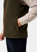 Load image into Gallery viewer, Navy Fleece Gilet
